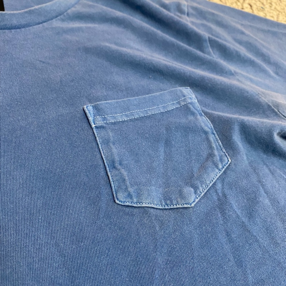 Vans - faded casual mens t shirt with front pocket - size Medium - Picture 3 of 9